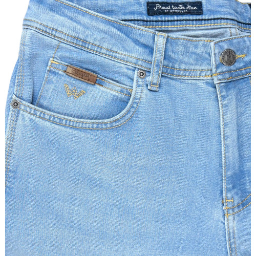 Джинсы Wrangler 107 light blue, stretch фото 2