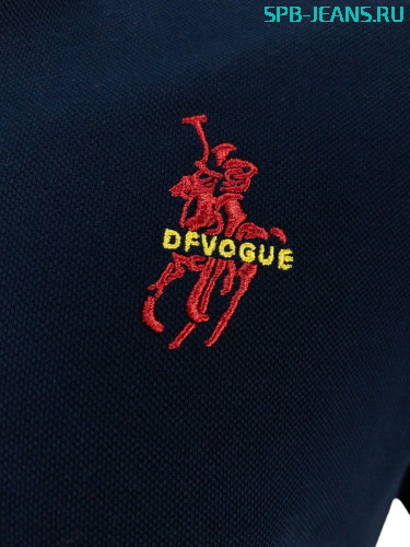 Футболка поло RL 97004 blue фото 2