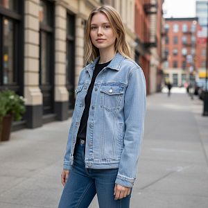 Женская джинсовая куртка Blue CoCo 170, 171