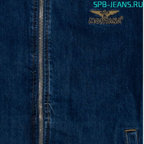 Джинсовый бомбер Montana 4788 фото 2