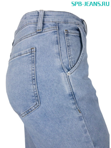 Джинсы МОМ женские Blue CoCo 6966 фото 3