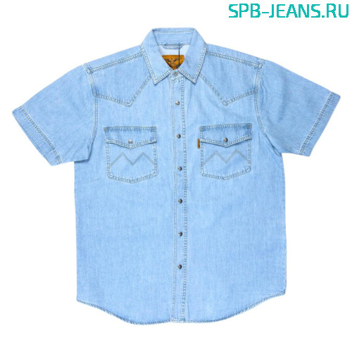 Рубашка Montana 502SV, с коротким рукавом фото 2