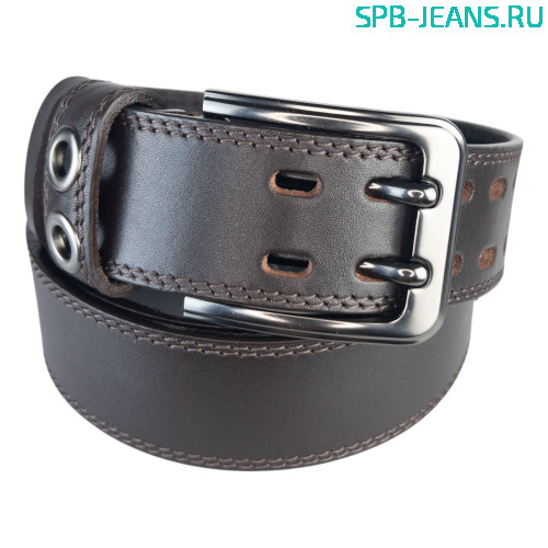 Ремень кожаный 40M03-03L коричневый