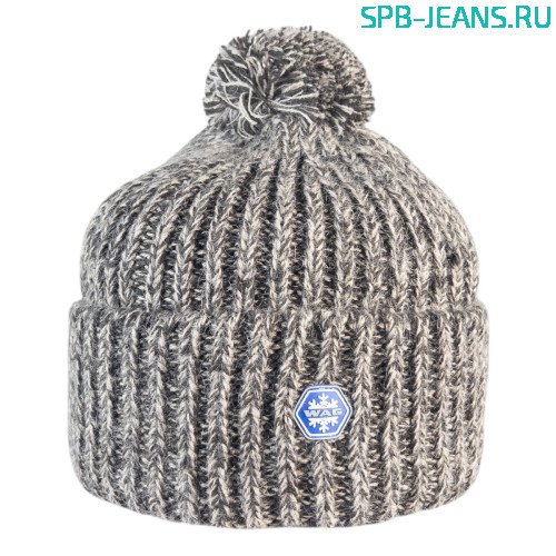 Шапка 275Ф кофейный, 60% шерсть + флис