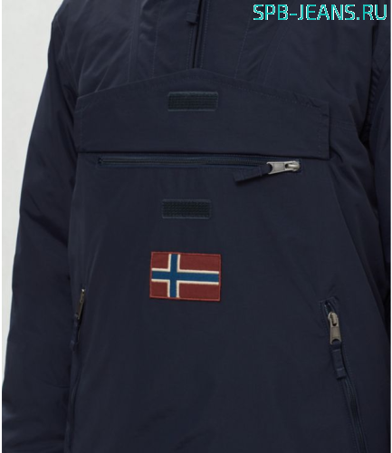 Анорак Napapijri Rainforest Pocket blue фото 4