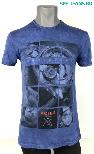 Мужская футболка Daniel & Jones 447 blue