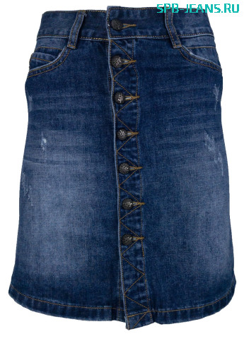 Джинсовая юбка 4517