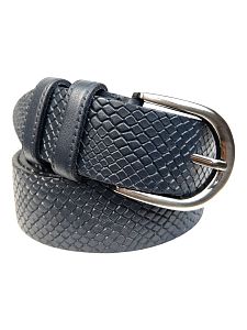 Ремень кожаный Legend 35-008 blue