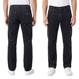 Вельветовые джинсы Wrangler 2602 серый