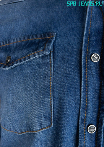 Рубашка джинсовая My Freedo 2002 blue фото 2