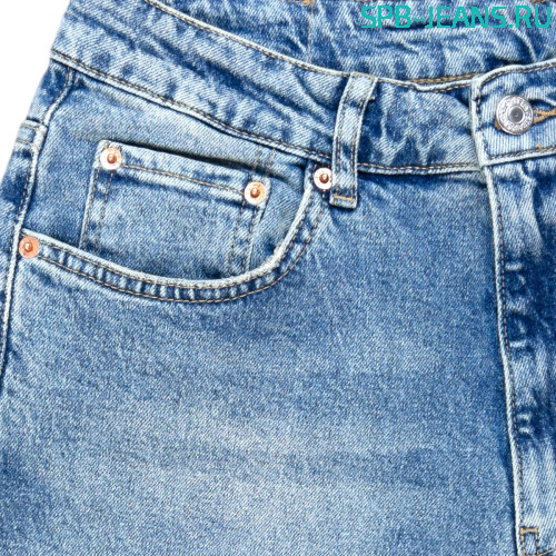 Джинсы багги Levi's 568 blue, stretch фото 3