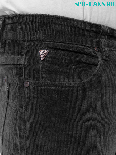 Вельветовые джинсы Montana 4805-7, т. серый фото 4