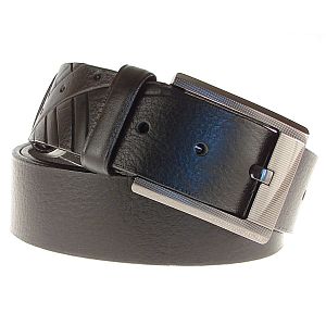 Ремень кожаный 40A16-01S Black