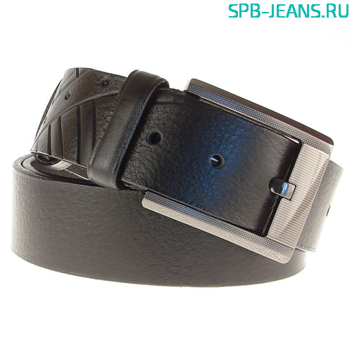 Ремень кожаный 40A16-01S Black