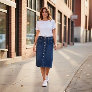 Юбка джинсовая 66201