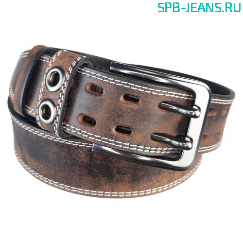 Ремень кожаный 40M03-31L коричневый