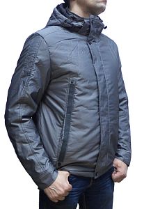 Демисезонная куртка Black Vinyl 13-309 grey
