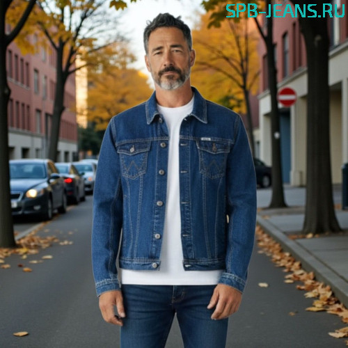 Джинсовая куртка Wrangler W77-6