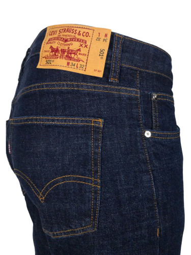 Джинсы Levis 501 enzim, zip, stretch