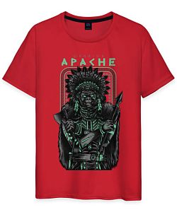 Мужская футболка Apache 1491355 red