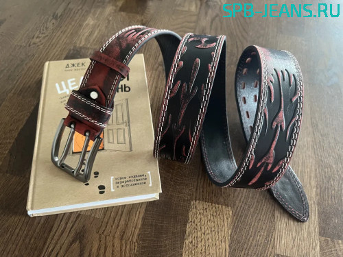 Ремень кожаный 40C04-04D фото 3