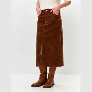 Вельветовая юбка MR7200TV coffee