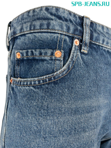 Джинсы Levi's taper 502 blue (1052-347) cotton фото 3