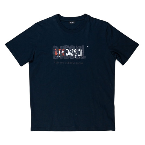 Футболка Diesel 2034 navy фото 2