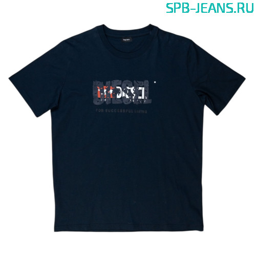 Футболка Diesel 2034 navy фото 2