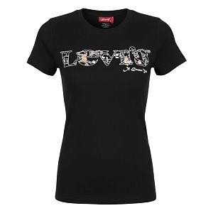 Женская футболка Levis 866 черный