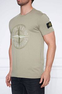 Футболка Stone Island 23568 khaki
