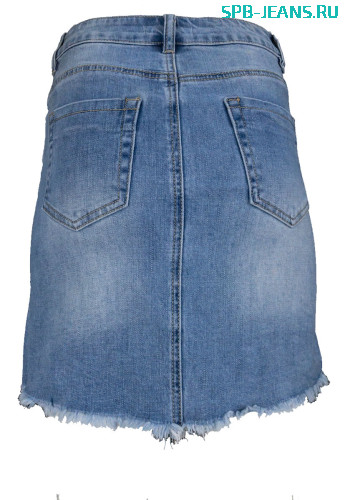 Джинсовая юбка 59043 фото 2