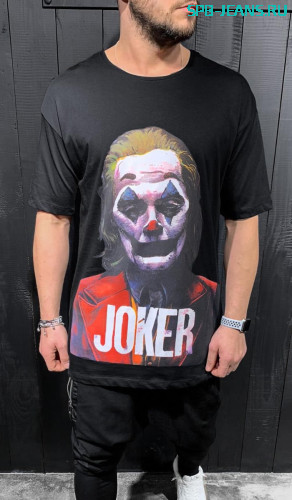 Мужская футболка Black Island Joker