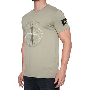 Футболка Stone Island 23568 khaki