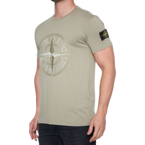 Футболка Stone Island 23568 khaki