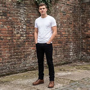 Джинсы Levi's 511 black, zipper, stretch