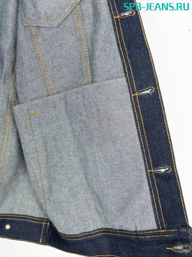 Джинсовая куртка Montana 4978 raw denim фото 4
