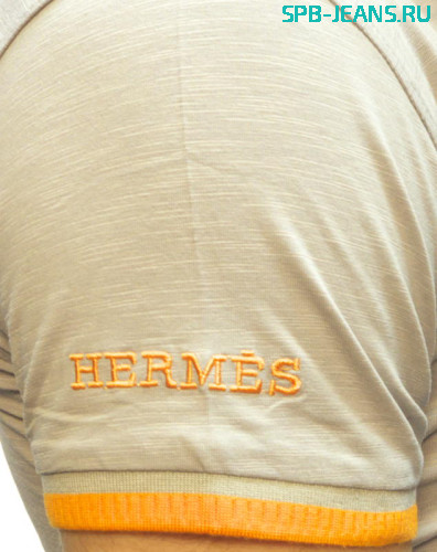 Поло Hermes 921 grey фото 2