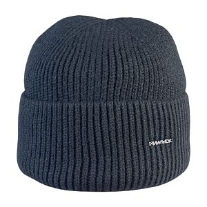 Шапка 371Ф черный, 80% шерсть + флис