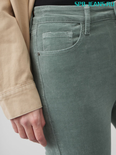 Вельветовые джинсы MR707V mint фото 4