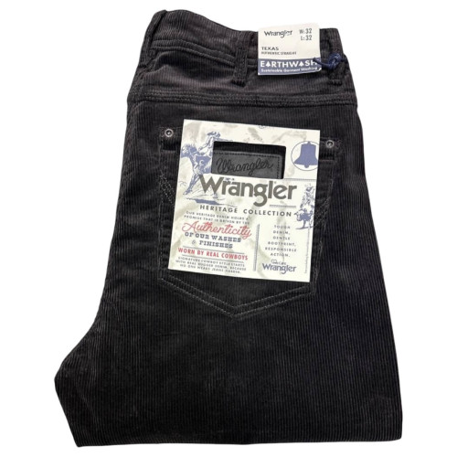Вельветовые джинсы Wrangler 2602 серый