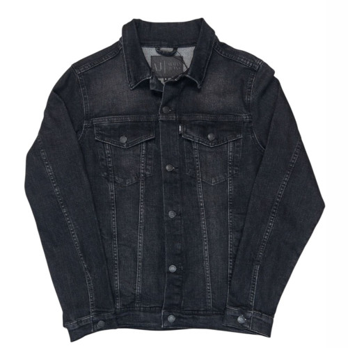 Джинсовая куртка Arm. 082-2659 black фото 2