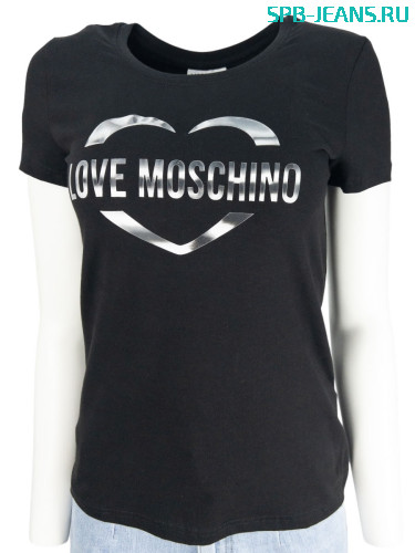 Женская футболка Moschi. 163 черный