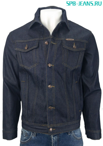 Джинсовая куртка Montana 4978 raw denim фото 2