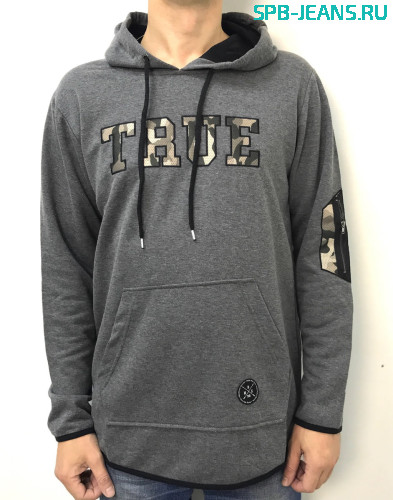Мужская толстовка Madmext 2122 grey
