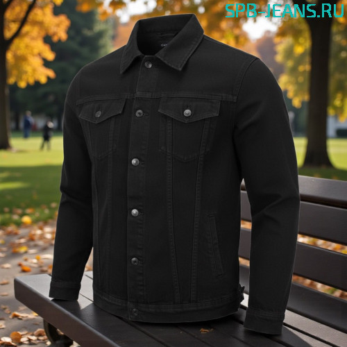 Джинсовая куртка Montana 4911V black