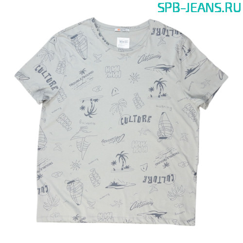 Футболка Samo 55005 серый фото 2