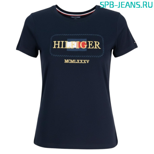 Женская футболка TH 222 синий