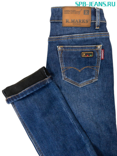 Джинсы тёплые R. Marks 8106 фото 3