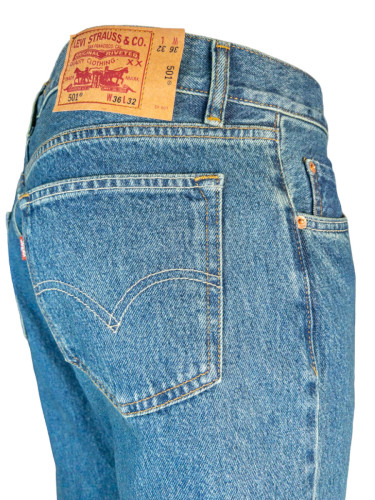 Джинсы Levi's 501B-065 cotton, zipper фото 2
